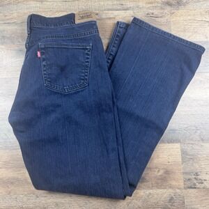 Levi's Women's Bootcut 515 Jeans Blue with Stretch 5-Pocket Size 12M